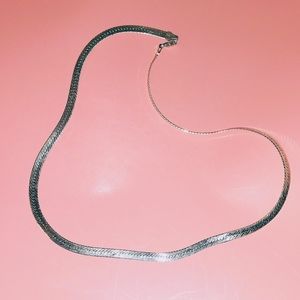 Sterling Silver Herringbone Chain